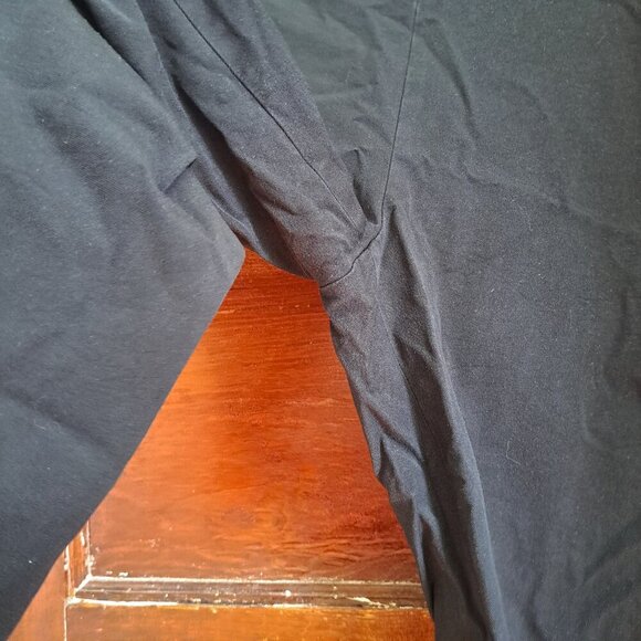 Lauren Ralph Lauren Women’s Black Cropped Pants Size 10 | Cotton Viscose Blend - Picture 3 of 11